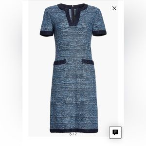 Saint John Tweed Knit Dress